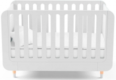 Ліжечко-трансформер IndigoWood Bubble Kit 124,5x63,5cm white (з додатковим бортиком)